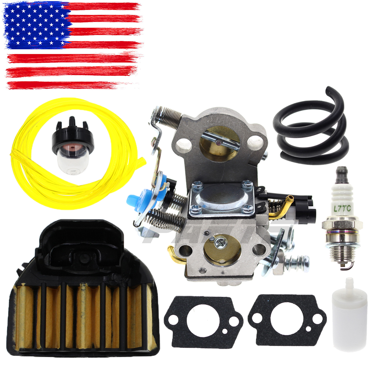 Carburetor Carb Kit For Husqvarna 455 460 Rancher Jonsered Walbro WTA