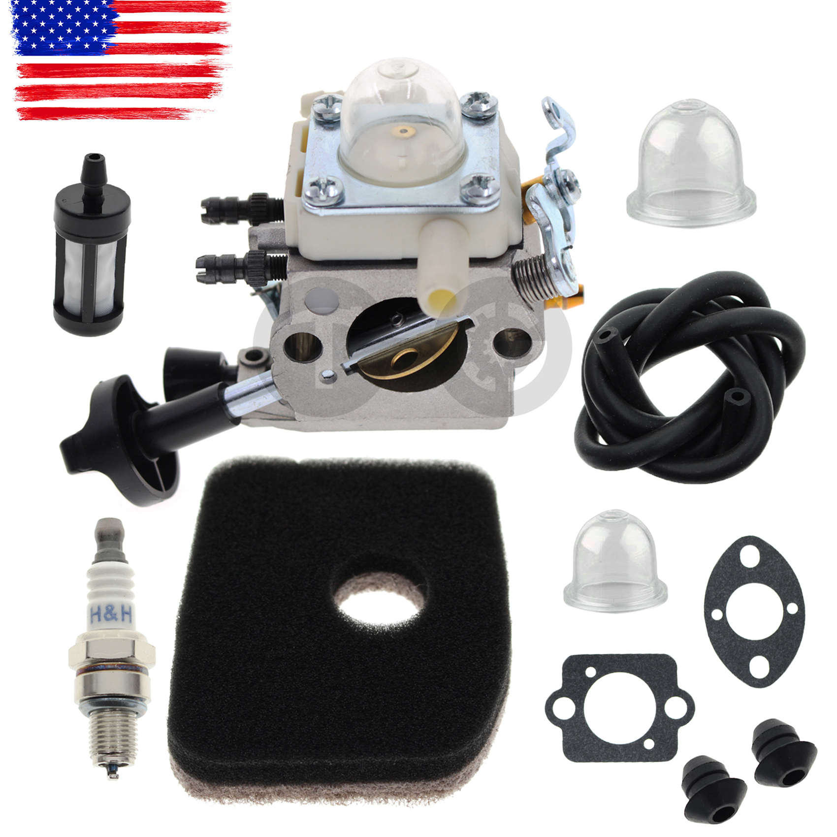For Stihl Blower Carburetor Carb Kit SH56 SH56C SH86 SH86C BG86