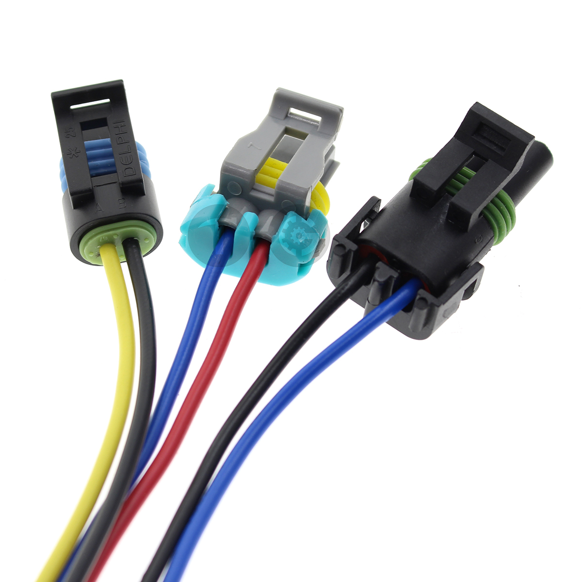 Set Of 3 T56 Connector Wiring Pigtail Reverse Lockout VSS For GMC LT1