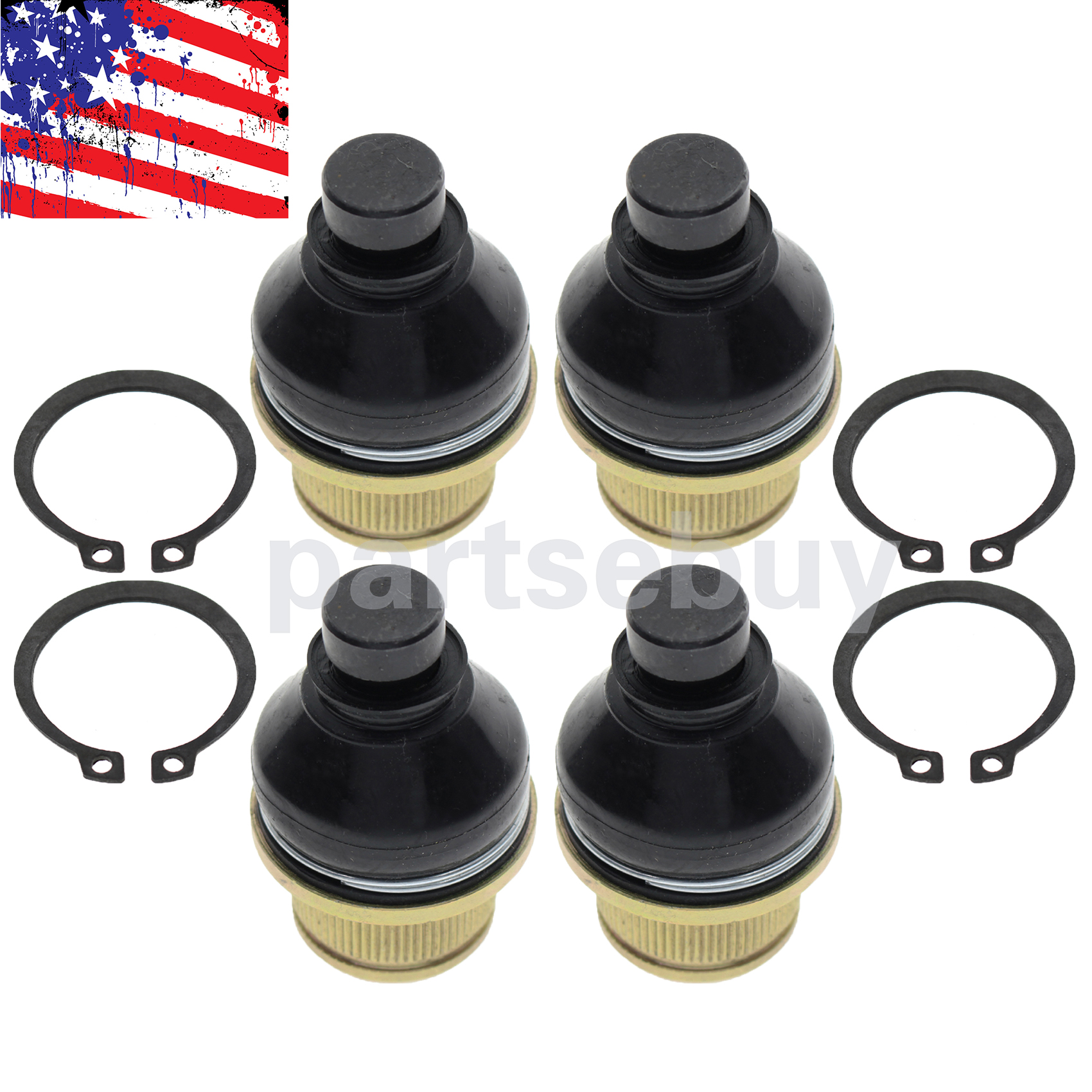 4 x Ball Joint 0405-483 for Arctic Cat 400 500 300 250 700 375 650 ...