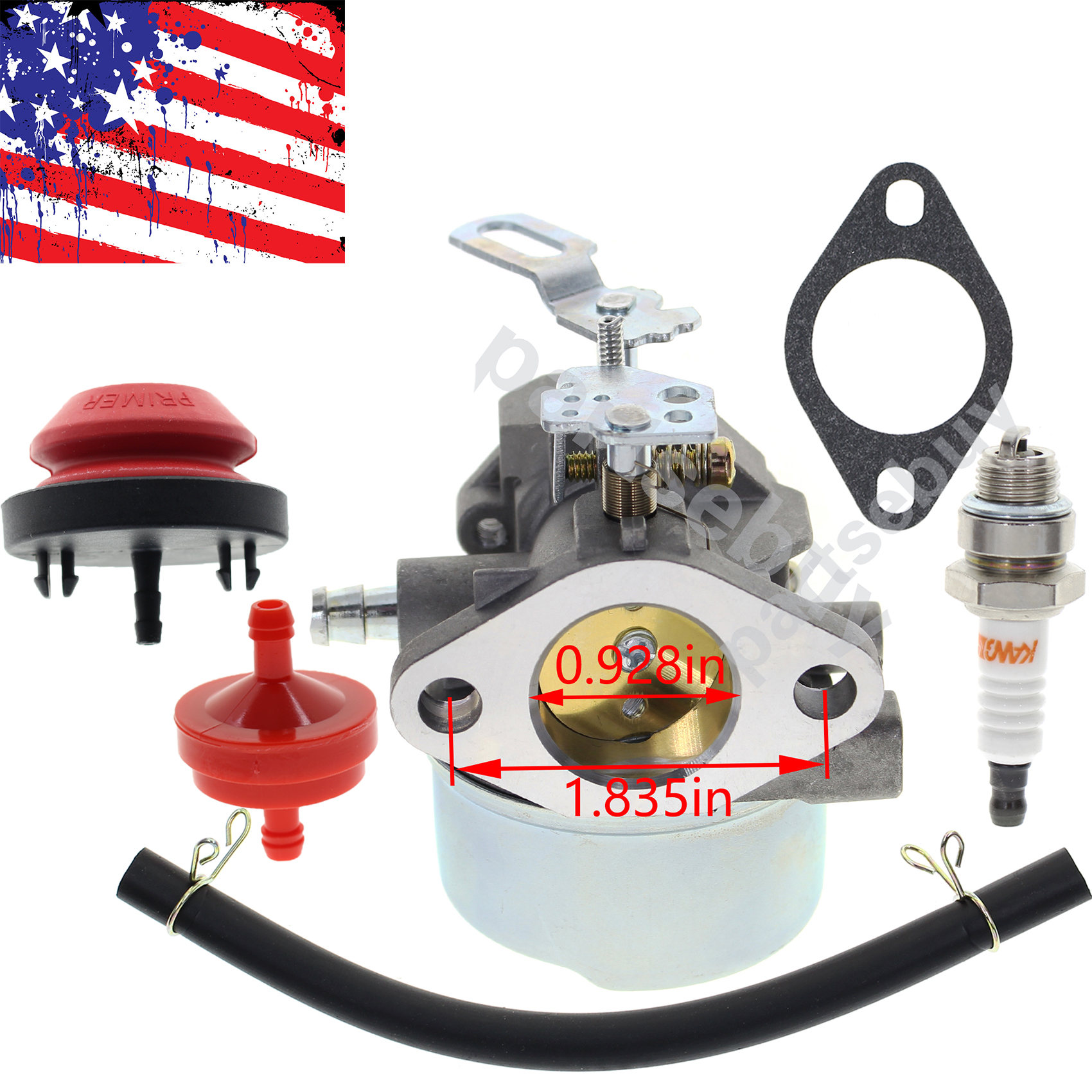 Carburetor for ariens 624e snowblower 920001 932039 932042 w tecumseh
