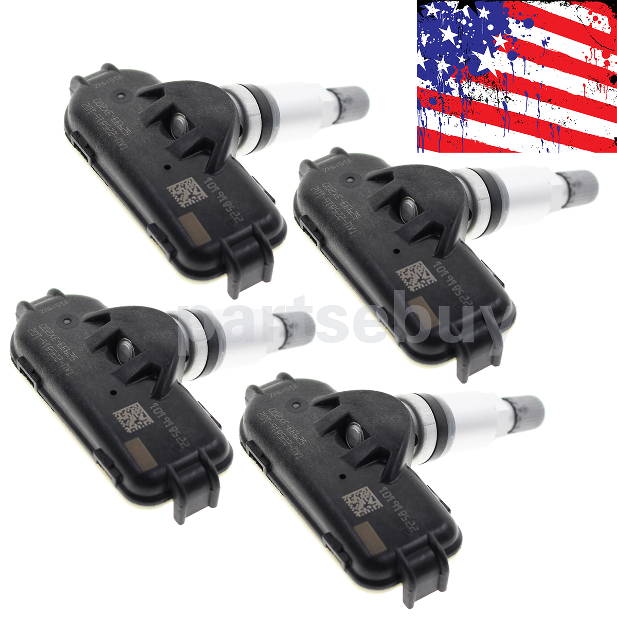 4pcs TPMS Tire Pressure Sensors For 20112013 Hyundai Elantra 20142015