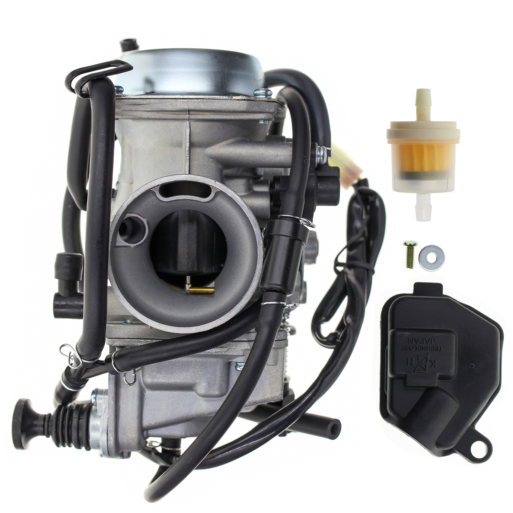 Carburetor Fuel Filter Fuel Line TRX350 Rancher For Honda Carb T09