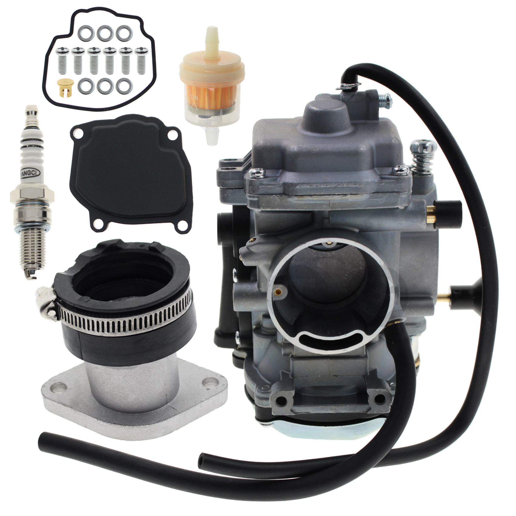 Carburetor Carb for Yamaha Wolverine 350 YFM350FX YFM350 4KB-14901-22 ...