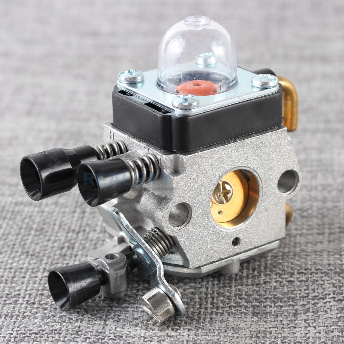 Carburetor For Stihl FS45 FS55 FS55R FC5538 FS45C FS45L FS55T with Fuel ...